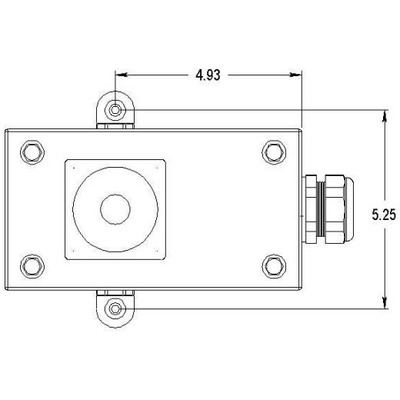 APG Harsh Environment  Enclosure for DVT 500 and In-Sight 5000 - Glass [Cognex 500-ENC3G]