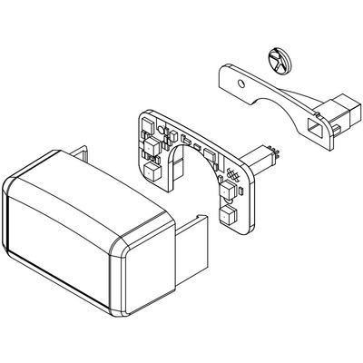 Blue add on illumination with Ext Front Cover [Cognex ADV-ADDILL-01]