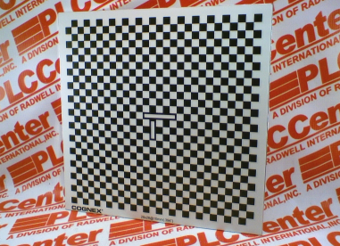 Calibration Plate, 12 x 12 inches, 10.00 mm squares [Cognex CALPL-10MM-00]