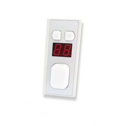 [PTL-AT-AT702V] 2-digit vertical picking tag(6-colored LED) Boolean PTL AT702V