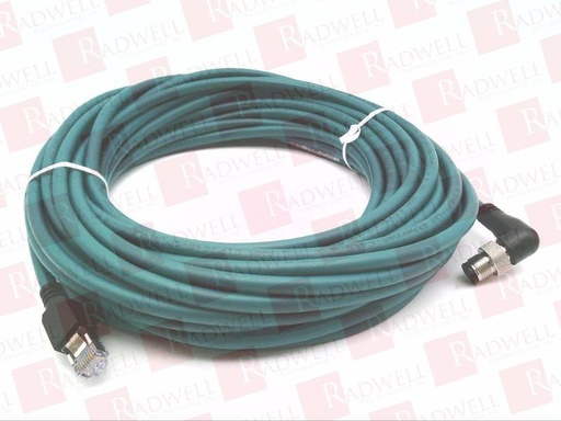 [COG-CCB-84901-6003-15] Cognex Right-Angle (45-deg key) Ethernet Cable, 15M (50') [Cognex CCB-84901-6003-15]