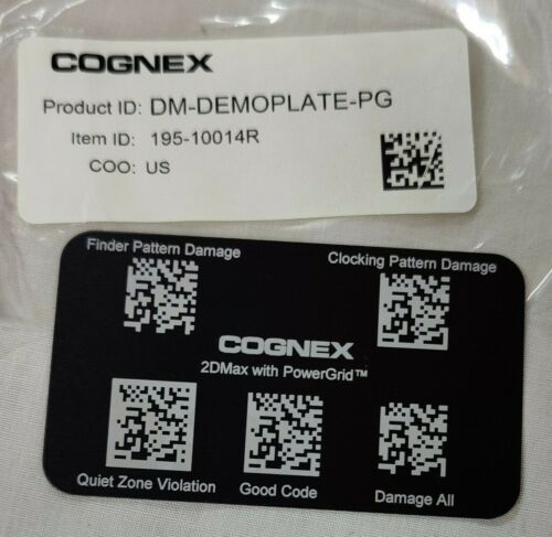 [COG-DM-DEMOPLATE-PG] Custom Aluminum Tag,.020'' th [Cognex DM-DEMOPLATE-PG]
