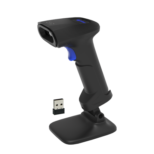 [3NS-POS-SC415BT] 3nStar-SC415BT Lector de Códigos de Barras 2D, incluye base con autodisparo, USB interface.