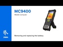 Easy Steps | Battery Remove and Replacement | MC9400/MC9450 Ultra-Rugged Mobile Computer | Zebra