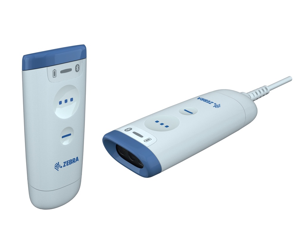 [ZEB-CS6080-HCKF00BVZWW] Zebra CS60-HC Companion Scanner | Healthcare (Ships with USB Cable Adapter, Vibration Motor)