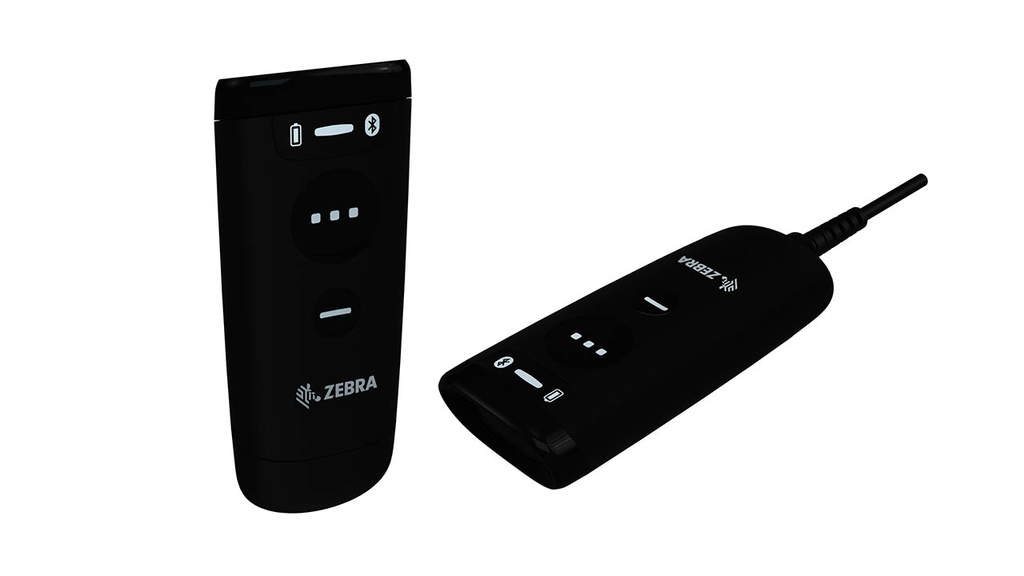 [ZEB-CS6080-SR40004VZWW] Zebra CS60 Companion Scanner | Convertible y Versátil (Ships with Battery, Vibration Motor)
