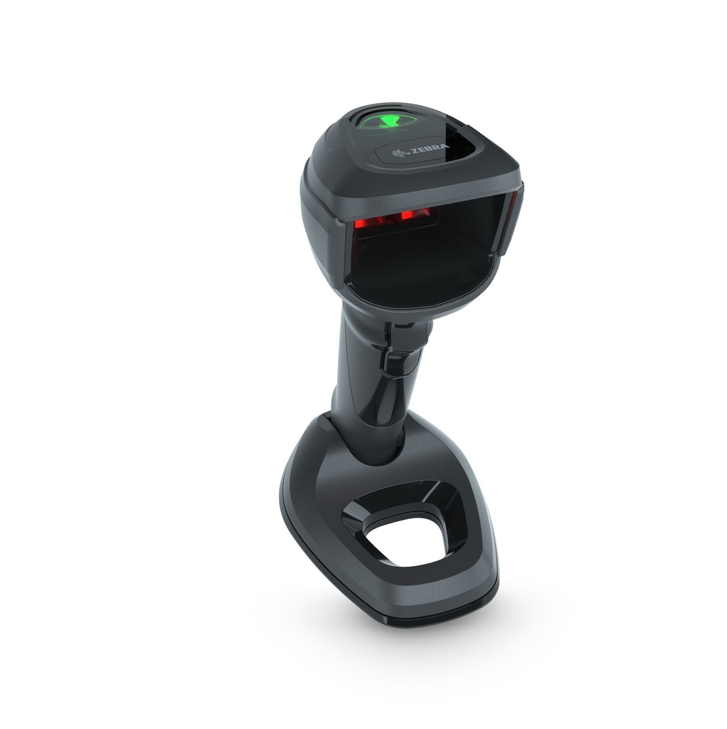 [ZEB-DS9908-SR00004ZCWW] Zebra DS9908 | Escáner híbrido con RFID para retail (Standard Range, Red/Amber LED Aimer, Checkpoint EAS, Worldwide, Midnight Black)