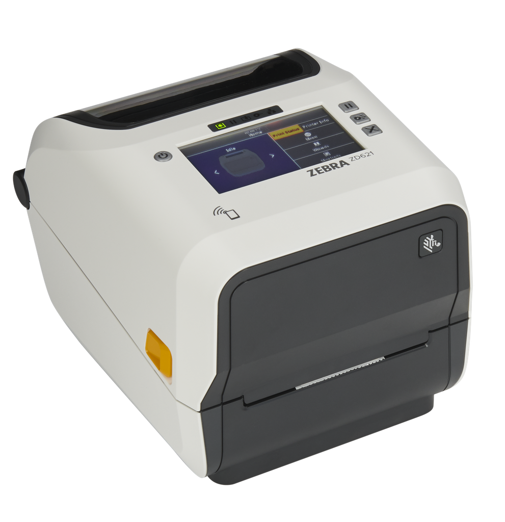 [ZEB-ZD6AH43-D01F00EZ] Zebra ZD621-HC | Impresora Premium de 4 Pulgadas para el Sector Salud (Version:Healthcare | Print Width:4-inch | Print Resolution:12 dot/mm (300 dpi), Direct Thermal (No Ribbon))