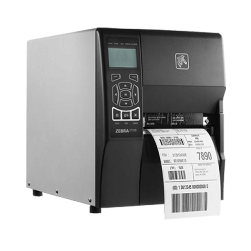 [ZEB-ZT23042-T05000FZ] Zebra ZT230 | Impresora Industrial de Carcasa Metálica y Alto Desempeño (Print Width:4-inch | Print Resolution:203  (8 dot/mm), Thermal Transfer, Tear (Standard), Argentina (AR), Serial and USB)