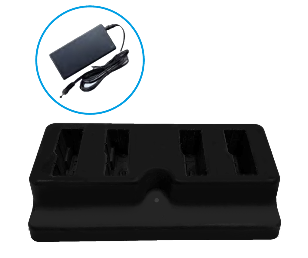 [UNI-5100-900030G] 4-Slot Cradle WD200 Unitech 5100-900030G