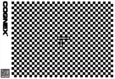 [COG-CALPL-1.58MM-00] Calibration Plate, 2.875 x 2 inches, 1.5875 mm squares [Cognex CALPL-1.58MM-00]