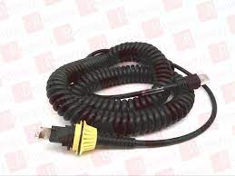 [COG-DM8000-ECABLEC-M12] DM8000 COILED ENET CABLE M12 X-CODED [Cognex DM8000-ECABLEC-M12]