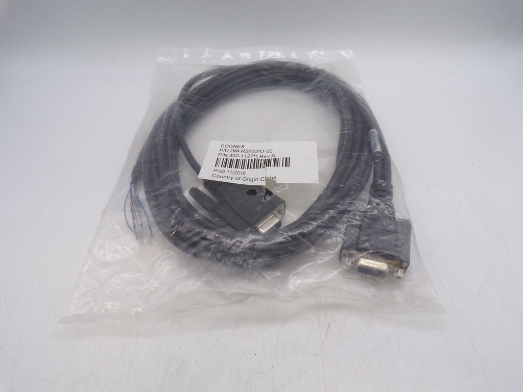 DATAMAN RS232 W/ I/O 2.5m DATAMAN RS232 W/ I/O 2.5m Cognex DM-RS232IO-00