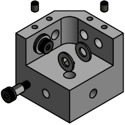 [COG-IC00-BK-QUADBAR-4C] CCS, UNIVERSAL BRACKETS FOR BAR LIGHTS [Cognex IC00-BK-QUADBAR-4C]