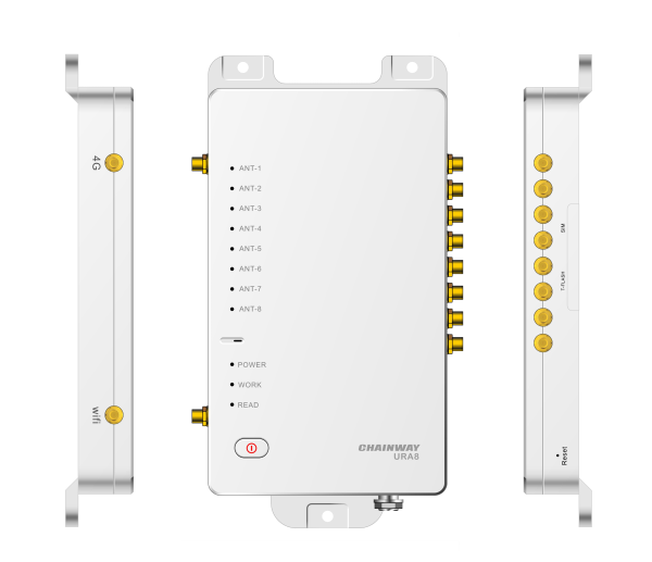 Chainway URA8 | Lector RFID Fijo Android de 8 Puertos