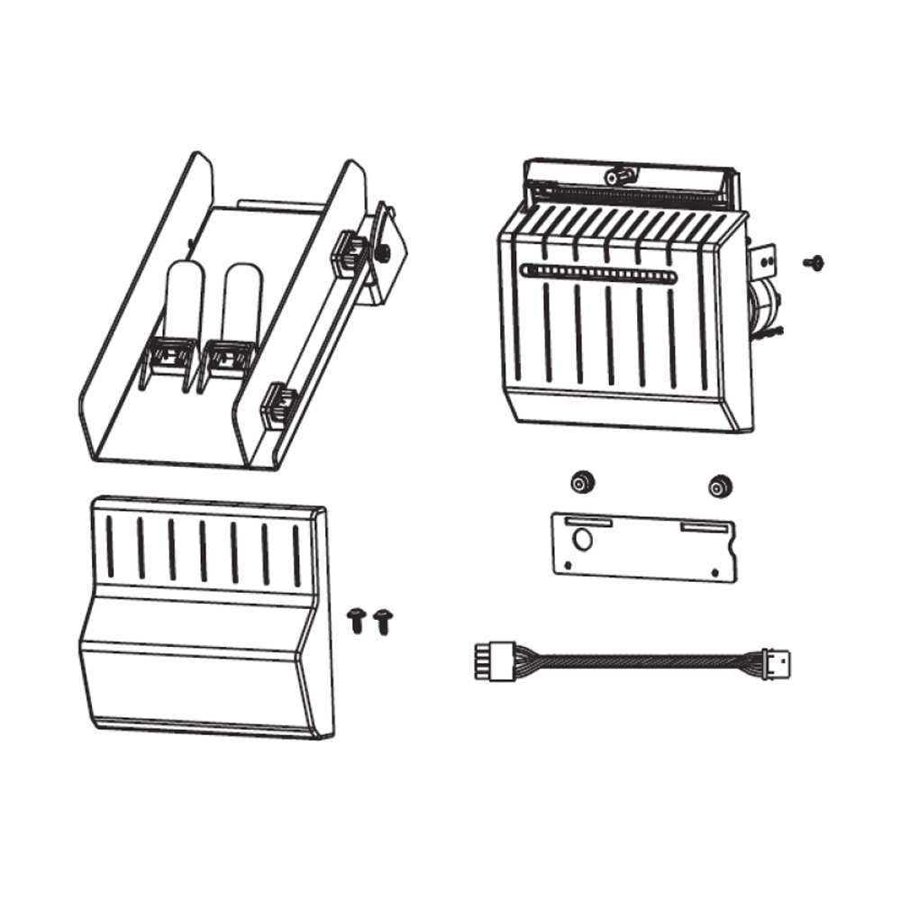 [ZEB-P1083320-134] Kit Cutter Upgrade ZT610, ZT610R with PCBA P1081294-02 (V25 FW) (Zebra P1083320-134)