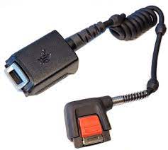 RS5100 Corded Adapter for WT6x, Terminal Supplies Power to Scanner, Communication via Bluetooth (Zebra CBL-RS5X6-ADPWT-01)