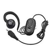 Over the ear headset (3.5mm) w/mic and PTT button w/clip. Rotating earpiece for right/left ear confi