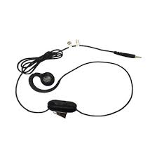 Standard 3.5MM WIRED HEADSET FOR PTT + VOIP W/ ROTATING EAR PIECE FOR RIGHT/LEFT EAR WEARING. INCLUD