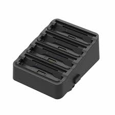 4 bay CW45 battery charger (fits standard or extended batteries). Includes charger, CW45 4 bay battery cup (CW45-UPC-QBC) and power supply. Regional power cable required and must be ordered separately. (Honeywell CW45-UPC-QBC)