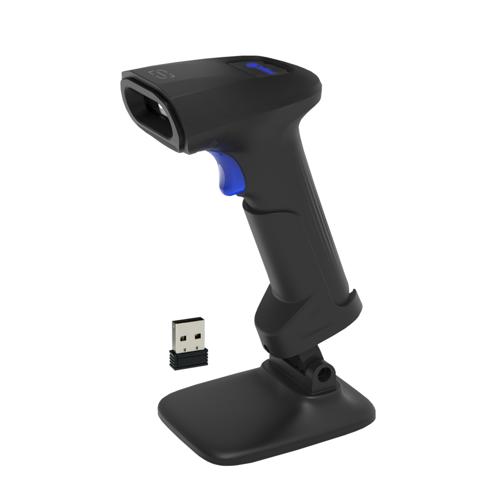 3nStar-SC415BT Lector de Códigos de Barras 2D, incluye base con autodisparo, USB interface.