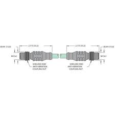 [COG-CCB-M12X-M12X-30] CABLE, M12 TO M12 X-CODE, 30M CABLE, M12 TO M12 X-CODE, 30M Cognex CCB-M12X-M12X-30