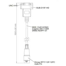 [COG-DM50-ADAPT-01] DM ADAPTER CABLE SR-600 DM ADAPTER CABLE SR-600 Cognex DM50-ADAPT-01