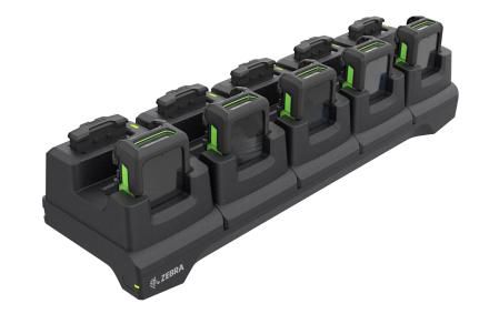[ZEB-CRD-WS5X-5SECV-01] WS50 Ethernet Charge Cradle, 5 Converged Devices, 5 Converged Batteries (1300mAh) (Zebra CRD-WS5X-5SECV-01)