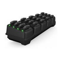 [ZEB-SAC-WS5X-20S13-01] WS50 Spare Battery Charger, 20 Converged Batteries (1300mAh) (Zebra SAC-WS5X-20S13-01)